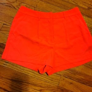 JcPenney shorts, size 6, bright orange